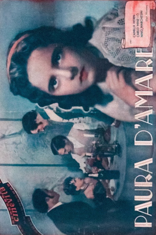 Movie poster for Paura d'amare (1942)