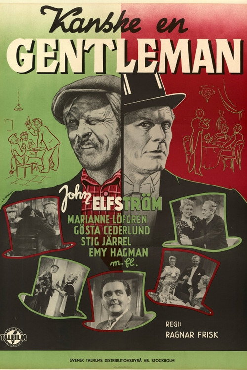 Movie poster for Perhaps a Gentleman (1950)