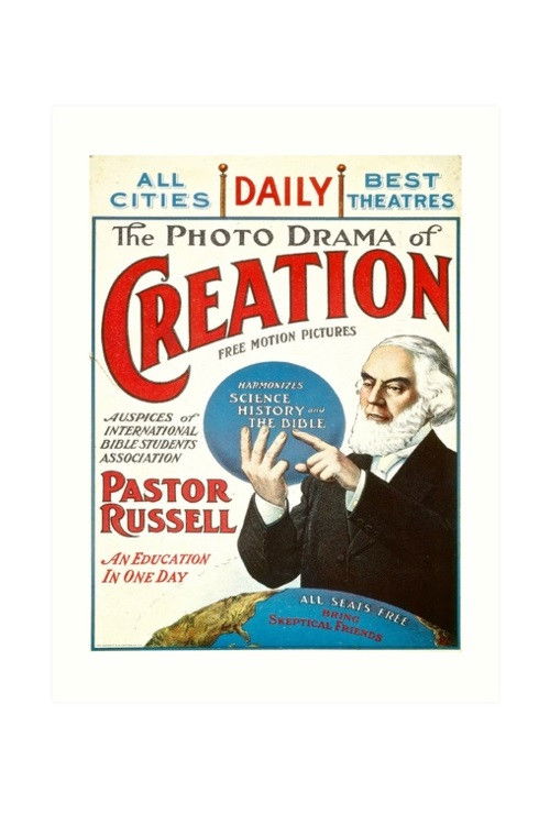 Movie poster for The Photo-Drama of Creation (1914)