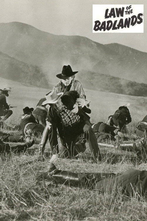 Movie poster for Law of the Badlands (1945)