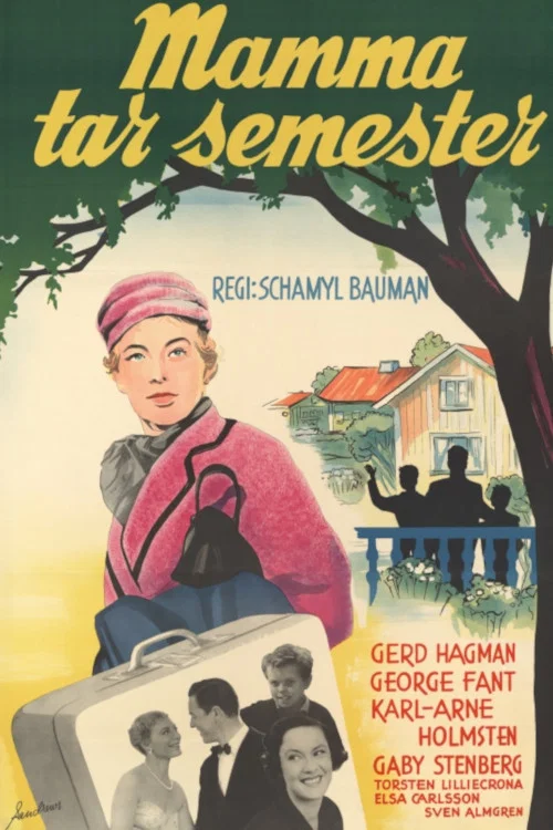 Movie poster for Mamma tar semester (1957)