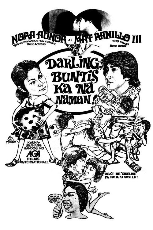 Movie poster for Darling, Buntis Ka Nanaman! (1980)