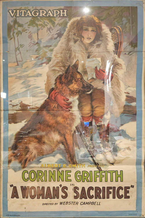 Movie poster for A Virgin's Sacrifice (1922)