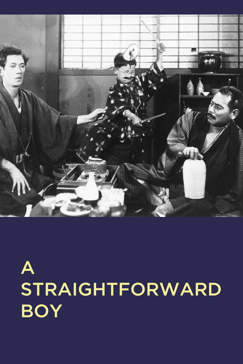 Movie poster for A Straightforward Boy (1929)