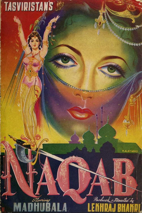 Movie poster for Naqab (1955)