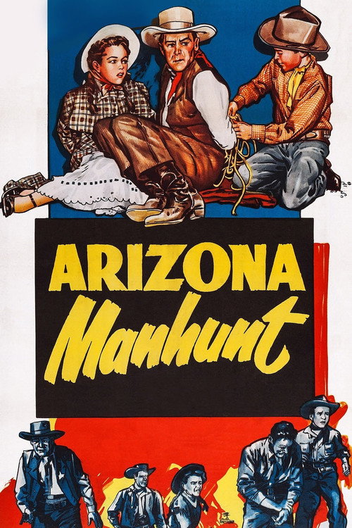 Movie poster for Arizona Manhunt (1951)