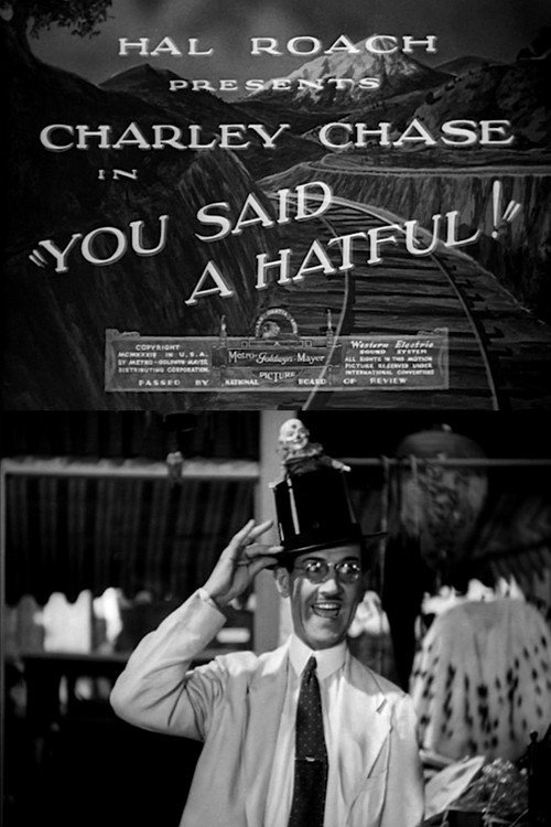 Movie poster for You Said a Hatful! (1934)