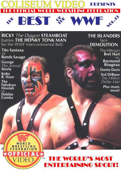 Movie poster for The Best of the WWF: volume 13 (1987)