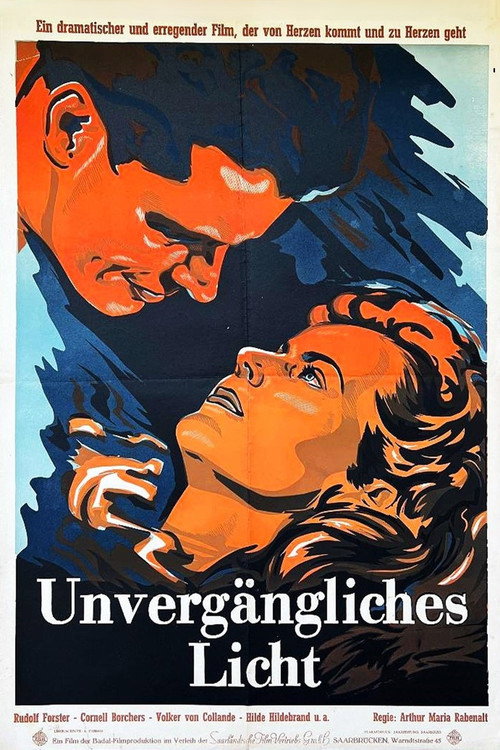 Movie poster for Unvergängliches Licht (1951)