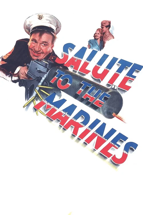 Movie poster for Salute to the Marines (1943)