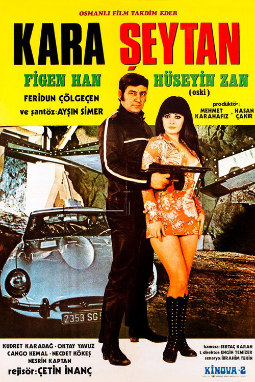 Movie poster for Kinova 2: Kara Şeytan (1972)