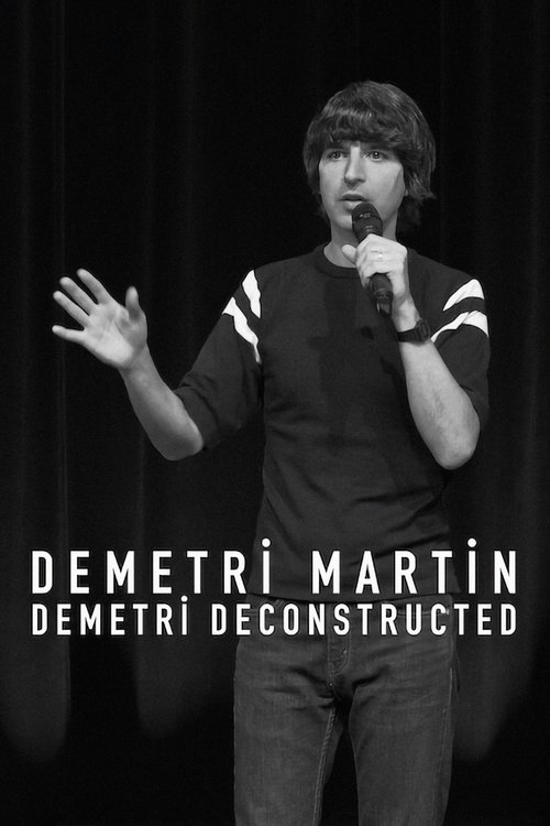 Movie poster for Demetri Martin: Demetri Deconstructed (2024)