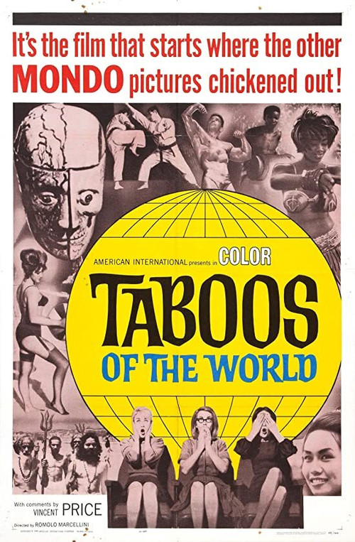 Movie poster for Taboos of the World (1963)