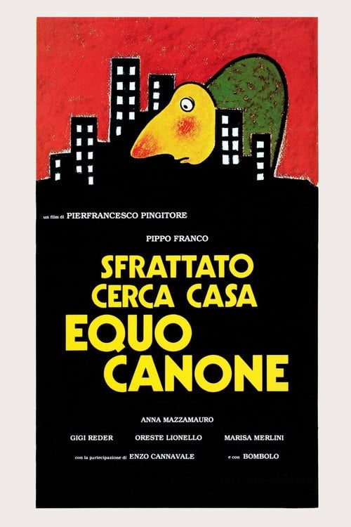 Movie poster for Sfrattato cerca casa equo canone (1983)