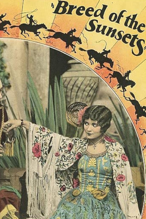 Movie poster for Breed of the Sunsets (1928)
