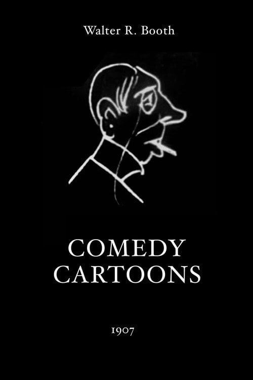 Movie poster for Comedy Cartoons (1907)