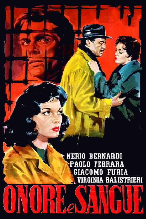 Movie poster for Onore e sangue (1957)