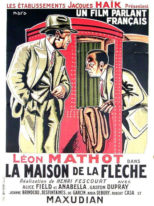 Movie poster for The house of La Fleche (1930)