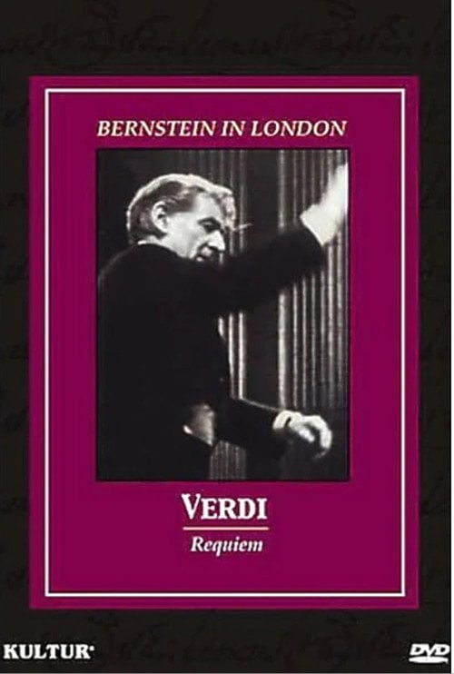 Movie poster for Bernstein in London: Verdi Requiem (2006)