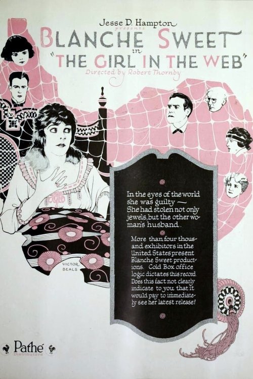 Movie poster for Girl in the Web (1920)