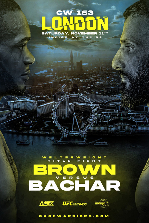 Movie poster for Cage Warriors 163: London (2023)