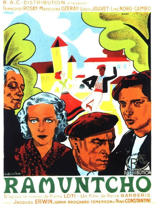 Movie poster for Ramuntcho (1938)