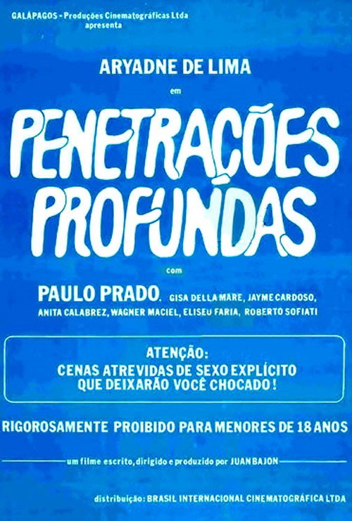 Movie poster for Penetrações Profundas (1984)