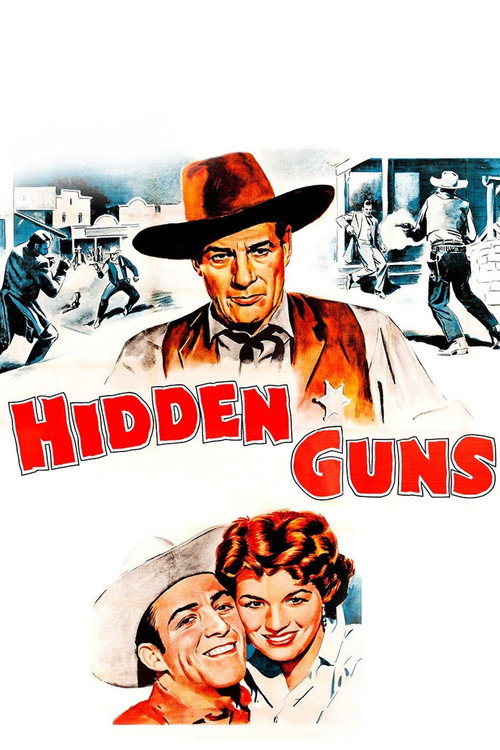 Movie poster for Hidden Guns (1956)