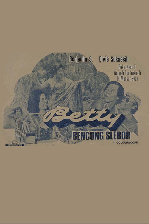 Movie poster for Betty Bencong Slebor (1978)