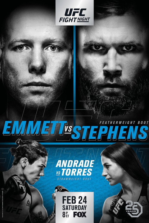 Movie poster for UFC on Fox 28: Emmett vs. Stephens (2018)