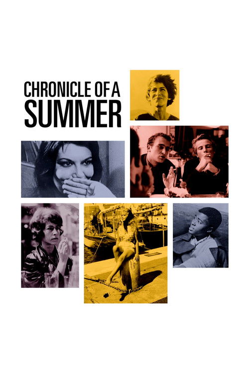 Movie poster for Chronicle of a Summer (1961)
