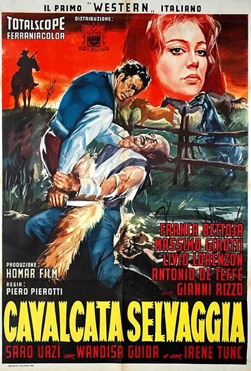 Movie poster for Cavalcata selvaggia (1960)