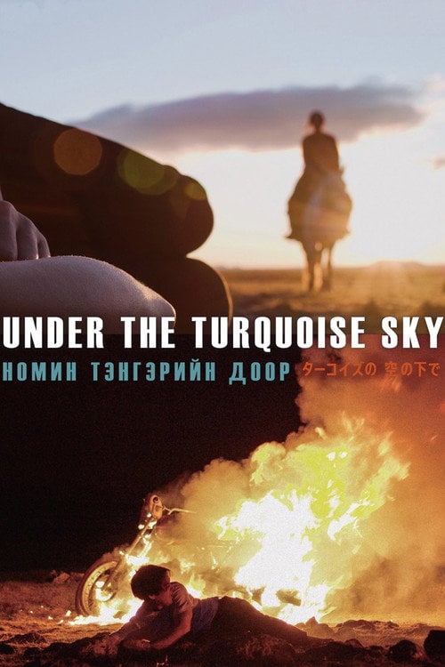 Movie poster for Under the Turquoise Sky (2021)