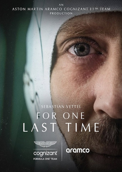 Movie poster for Sebastian Vettel: For One Last Time (2022)