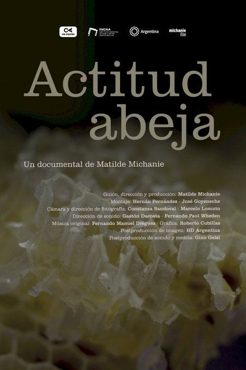 Movie poster for Actitud abeja (2022)
