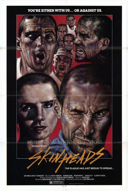 Movie poster for Skinheads (1989)