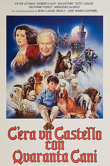 Movie poster for There Was a Castle with Forty Dogs (1990)