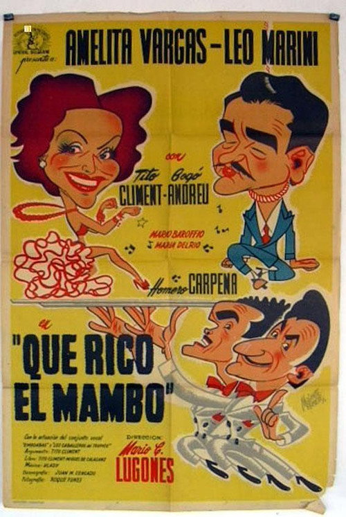 Movie poster for ¡Qué rico el mambo! (1952)
