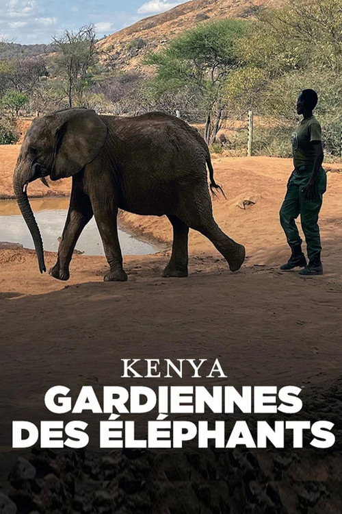 Movie poster for Kenya - Gardiennes des éléphants (2024)