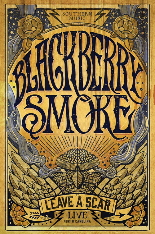 Movie poster for Blackberry Smoke: Leave A Scar - Live In North Carolina (2014)