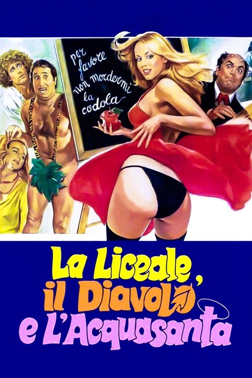 Movie poster for The Highschool Girl, the Devil, and the Holywater (1979)
