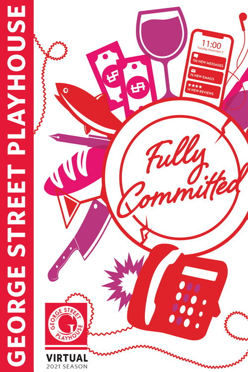 Movie poster for Fully Committed (2021)
