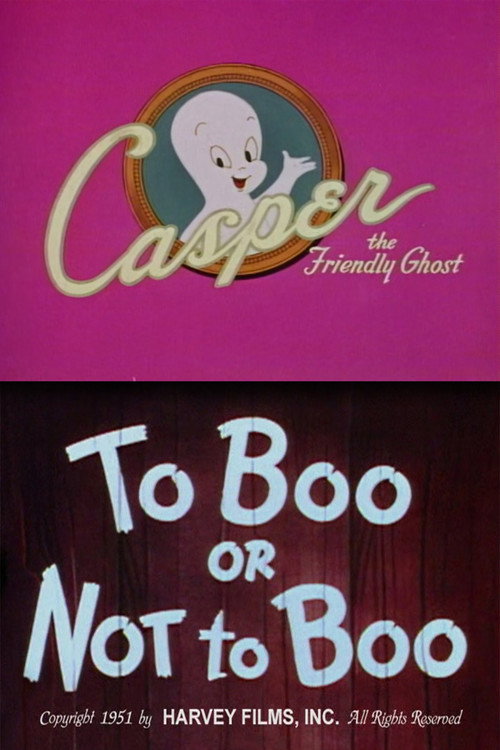 Movie poster for To Boo or Not to Boo (1951)