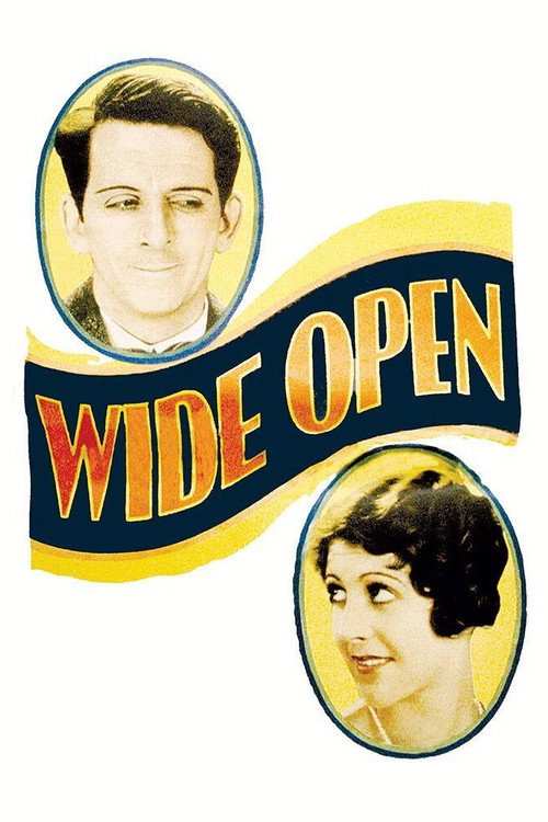 Movie poster for Wide Open (1930)