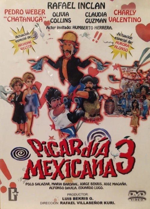 Movie poster for Picardia mexicana 3 (1986)