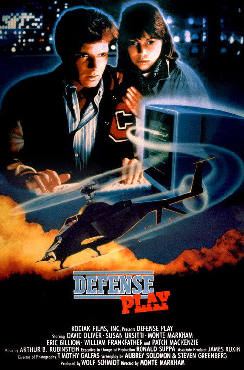 Movie poster for Defense Play (1988)