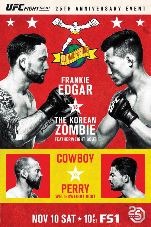 Movie poster for UFC Fight Night 139: Korean Zombie vs Rodriguez (2018)