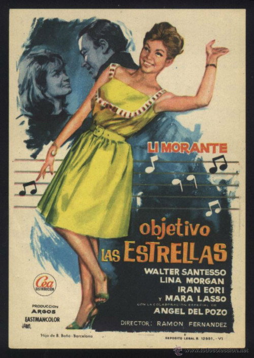 Movie poster for Objetivo: las estrellas (1963)