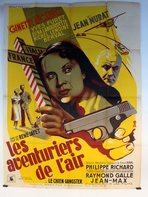 Movie poster for Les Aventuriers de l'air (1950)