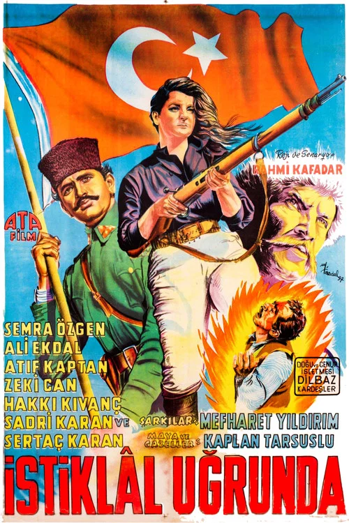 Movie poster for İstiklal Uğrunda (1958)